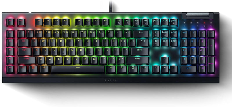 Razer RZ03-04700200-R3U1 BlackWidow V4 X Green Switch RGB Keyboard — main product image