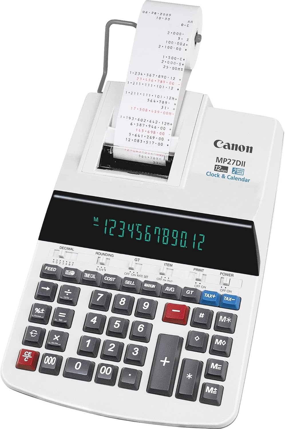 Canon MP27DII 12-Digit Printing Calculator