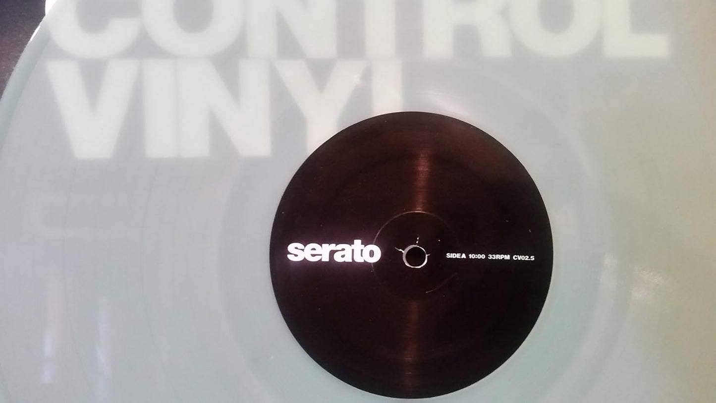 Serato SCV-PS-GID-OV Glow in the Dark Performance Series 2XLP Control Vinyl