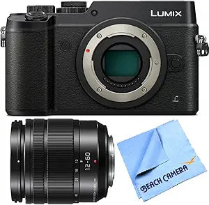 Panasonic DMC-GX8KBODY 4K LUMIX GX8 Camera 12-60mm Lens Bundle