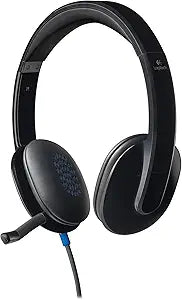 Logitech H540 USB Computer Headset Stereo Wired