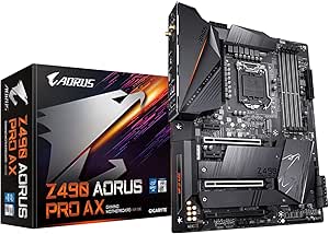 Gigabyte Z490 AORUS PRO AX Intel LGA1200 Gaming Motherboard — main product image