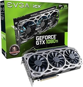 EVGA 11G-P4-6696-KR GTX 1080 Ti FTW3 Gaming GPU