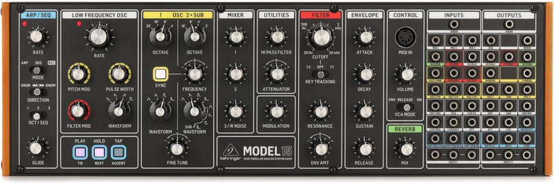 Behringer 0718-AAW86-AR1 Model 15 Analog Synthesizer — main product image