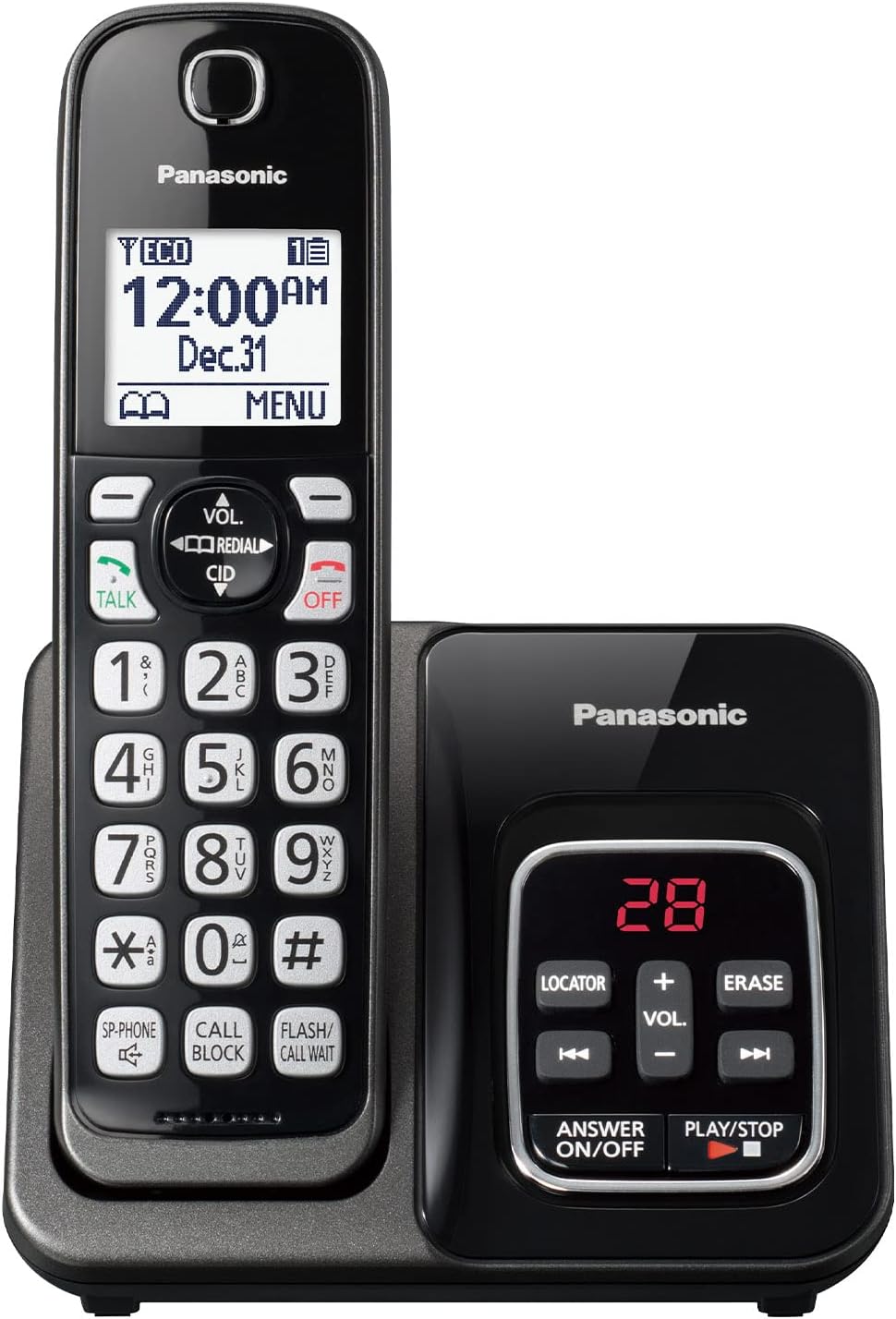 Panasonic KX-TGD630M Cordless Phone with Call Block