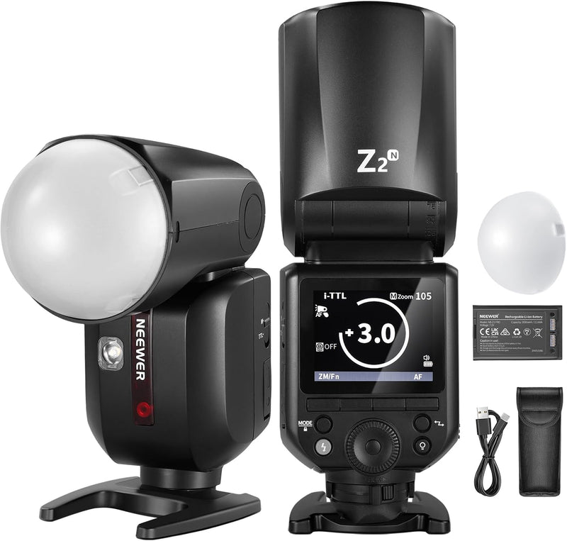 Neewer Z2-N TTL Round Head Flash Speedlite for Nikon — main product image