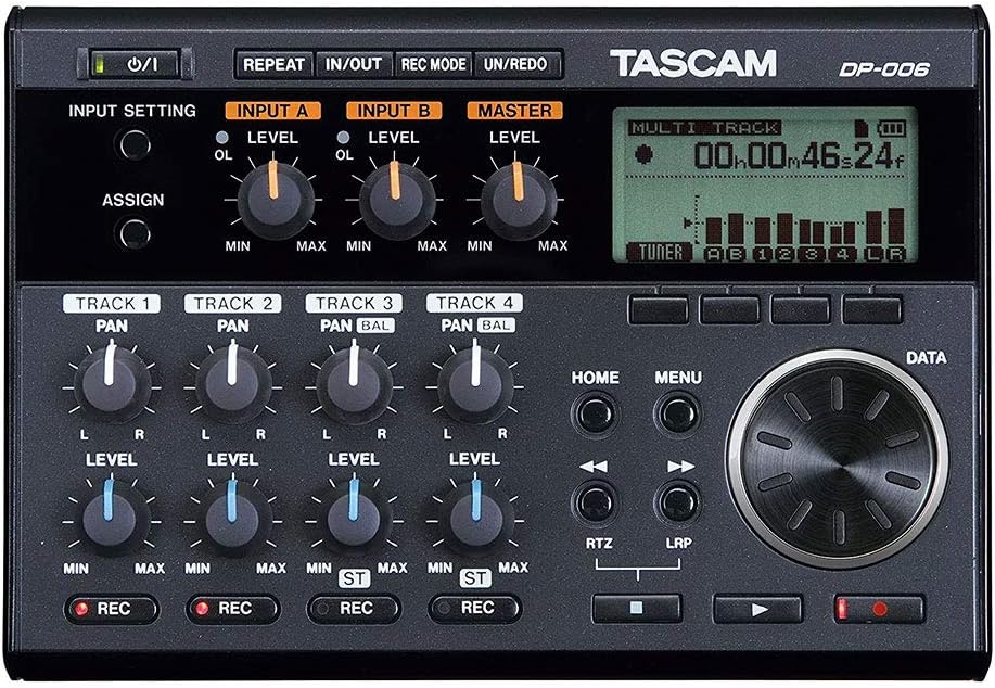 Tascam DP-006 6-Track Digital Pocketstudio - Bundle w/ 16GB Card
