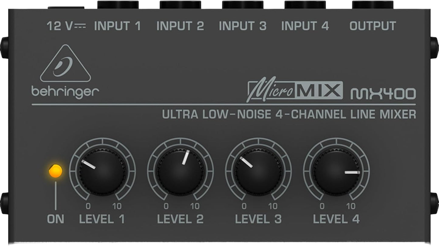 Behringer MX400 MICROMIX 4-Channel Line Mixer