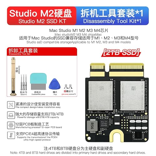 Generic M2 2TB SSD Upgrade Kit for Mac Studio — main product image