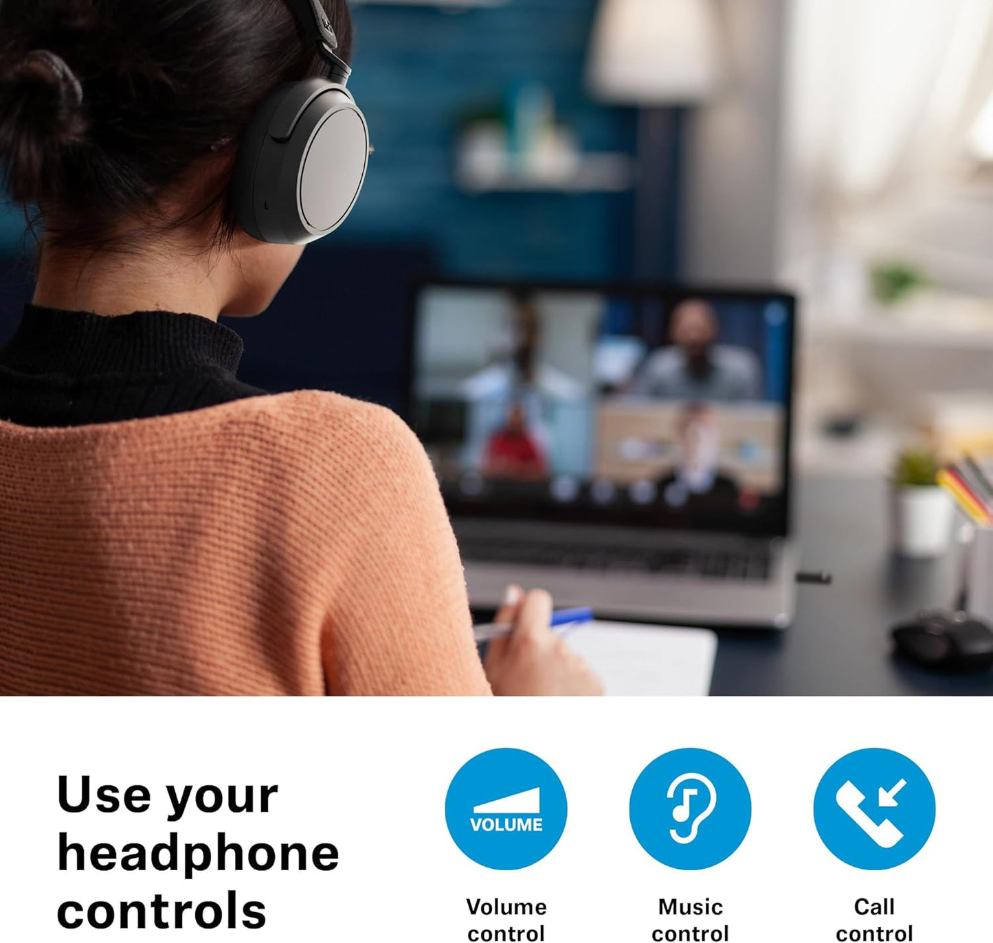 Sennheiser 700427 ACCENTUM Wireless Bluetooth Noise Cancelling Headphones