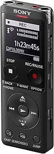 Sony ICDUX570B Digital Voice Recorder 4GB USB