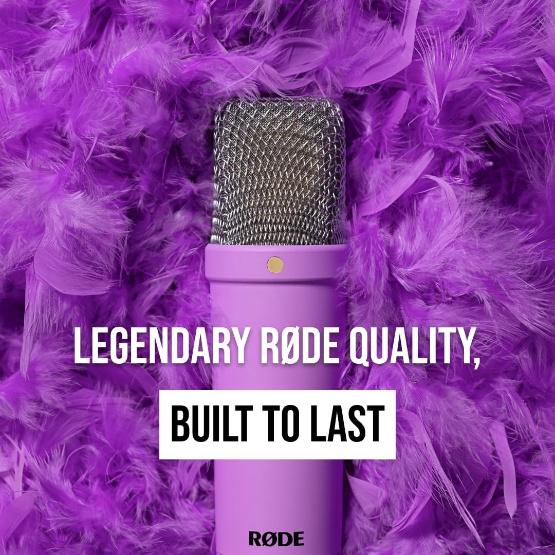 Rode NT1SIGNATUREPURPLE Signature Series Condenser Microphone