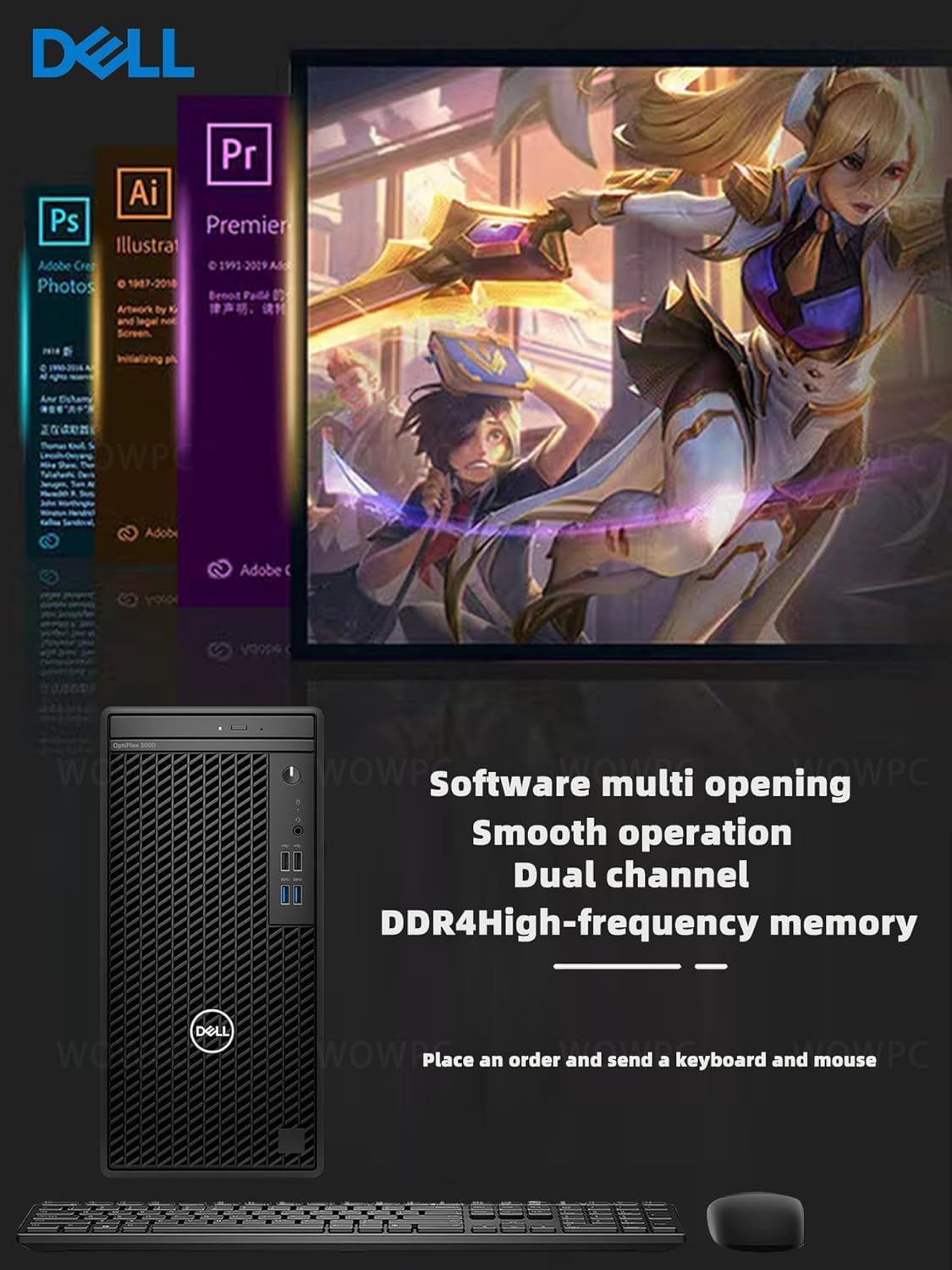 Dell 3000 Optiplex Desktop i5 12500 32GB 1TB SSD Win11