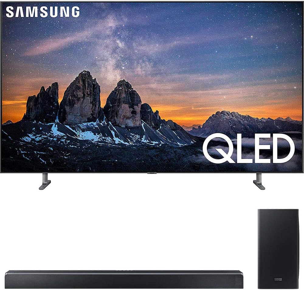 Samsung QN75Q80RA 75" QLED 4K TV w/ HWQ80R Soundbar