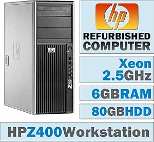 HP Z400 Workstation Xeon W3505 - 6GB RAM, 80GB HDD - No OS