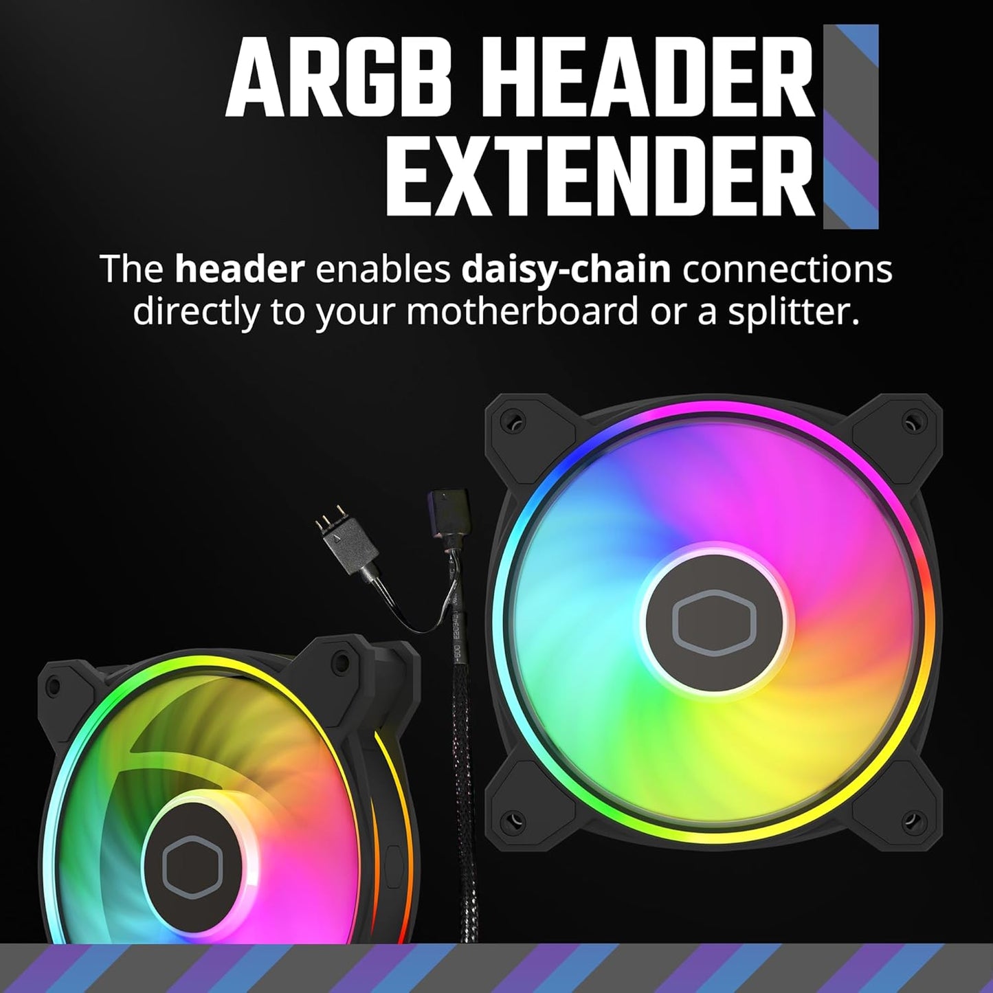 Cooler Master MFL-B2DN-21NP2-R2 MF120 Halo² ARGB Case Fan