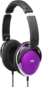 JVC HAS660V On-Ear Violet Headphones