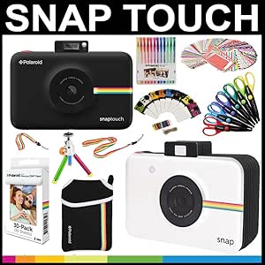 Polaroid AMZSBSTBK1 Snap Touch Camera Gift Bundle