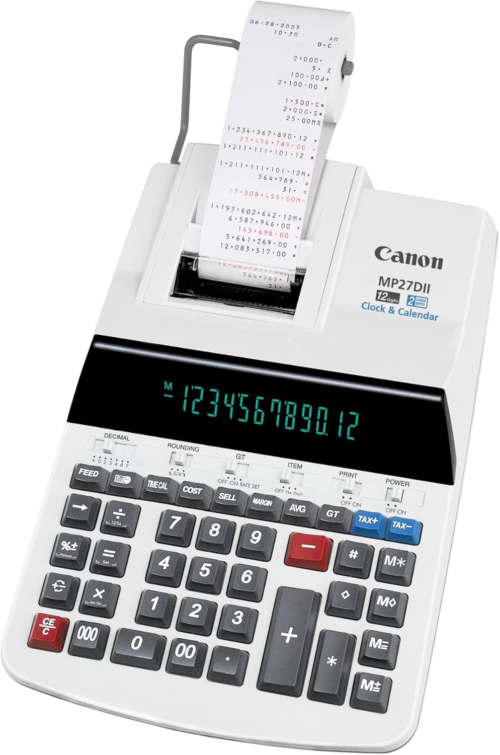Canon MP27DII 12-Digit Printing Calculator