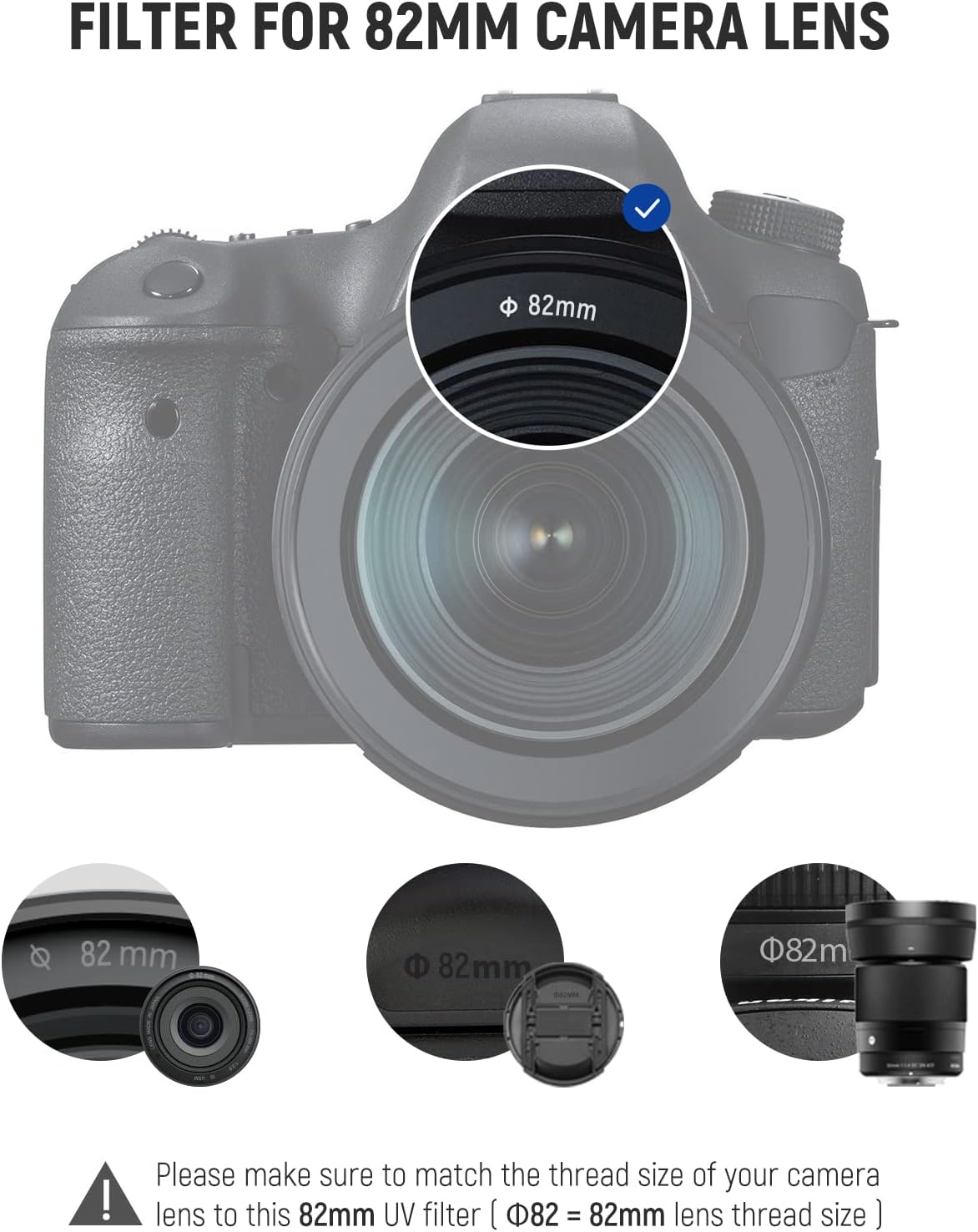 Neewer 10101411 82mm UV Protection Filter