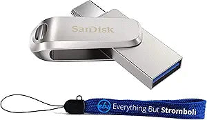 SanDisk 256GB Ultra Dual Drive Luxe USB-C Flash Drive — main product image