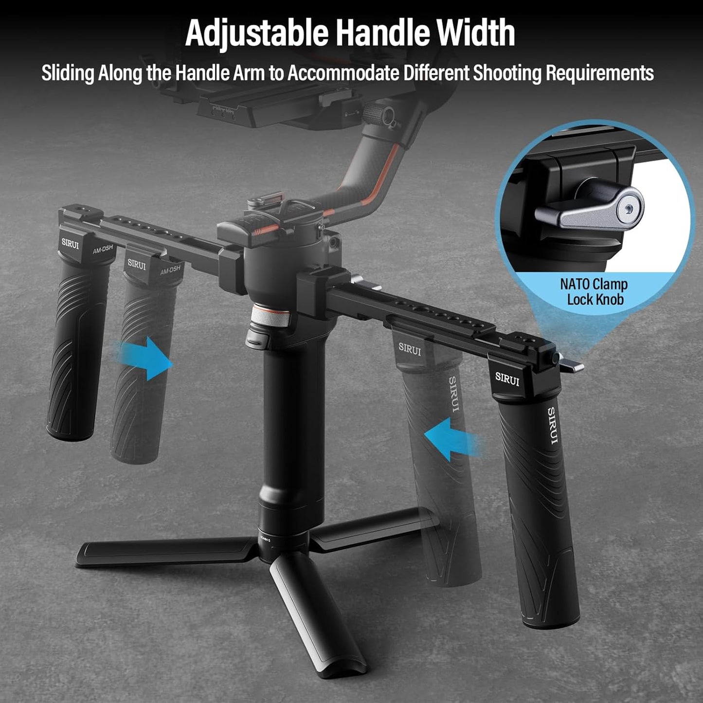 Sirui AM-DSH - Dual Handgrip for DJI Ronin Gimbals