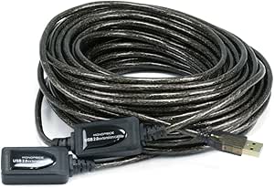 Monoprice 7533 65ft USB 2.0 Active Extension Repeater Cable — main product image