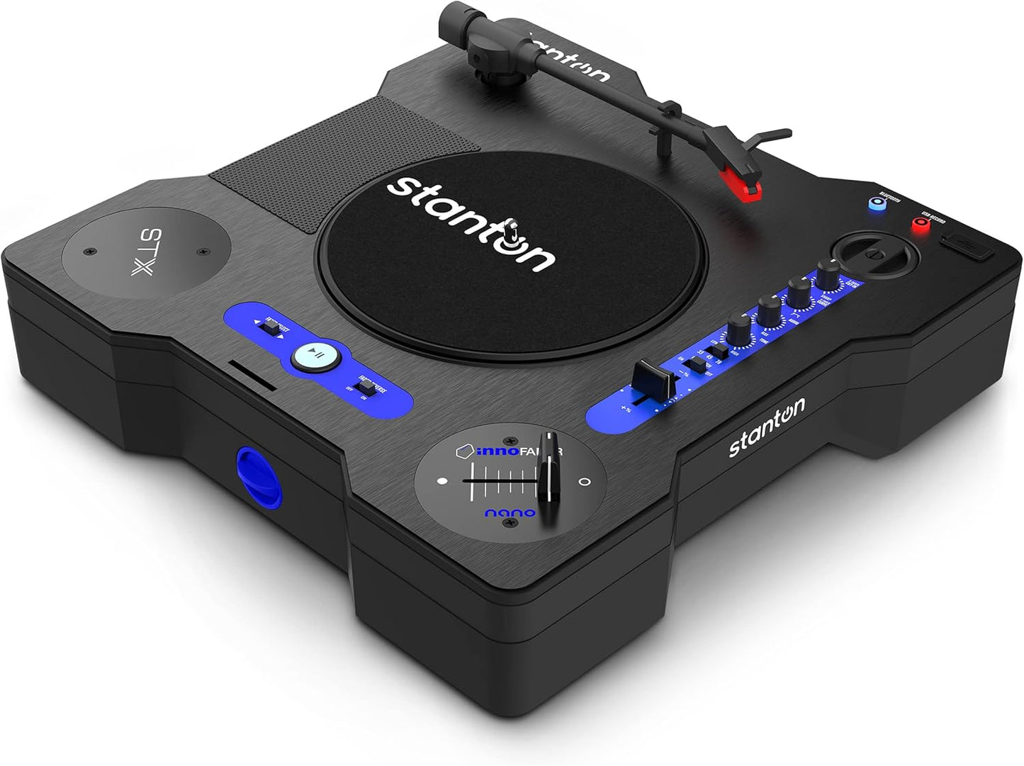 Stanton STX Portable Scratch DJ Turntable Innofader