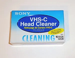 Sony TC25CLD1B VHS-C Head Cleaning Cassette