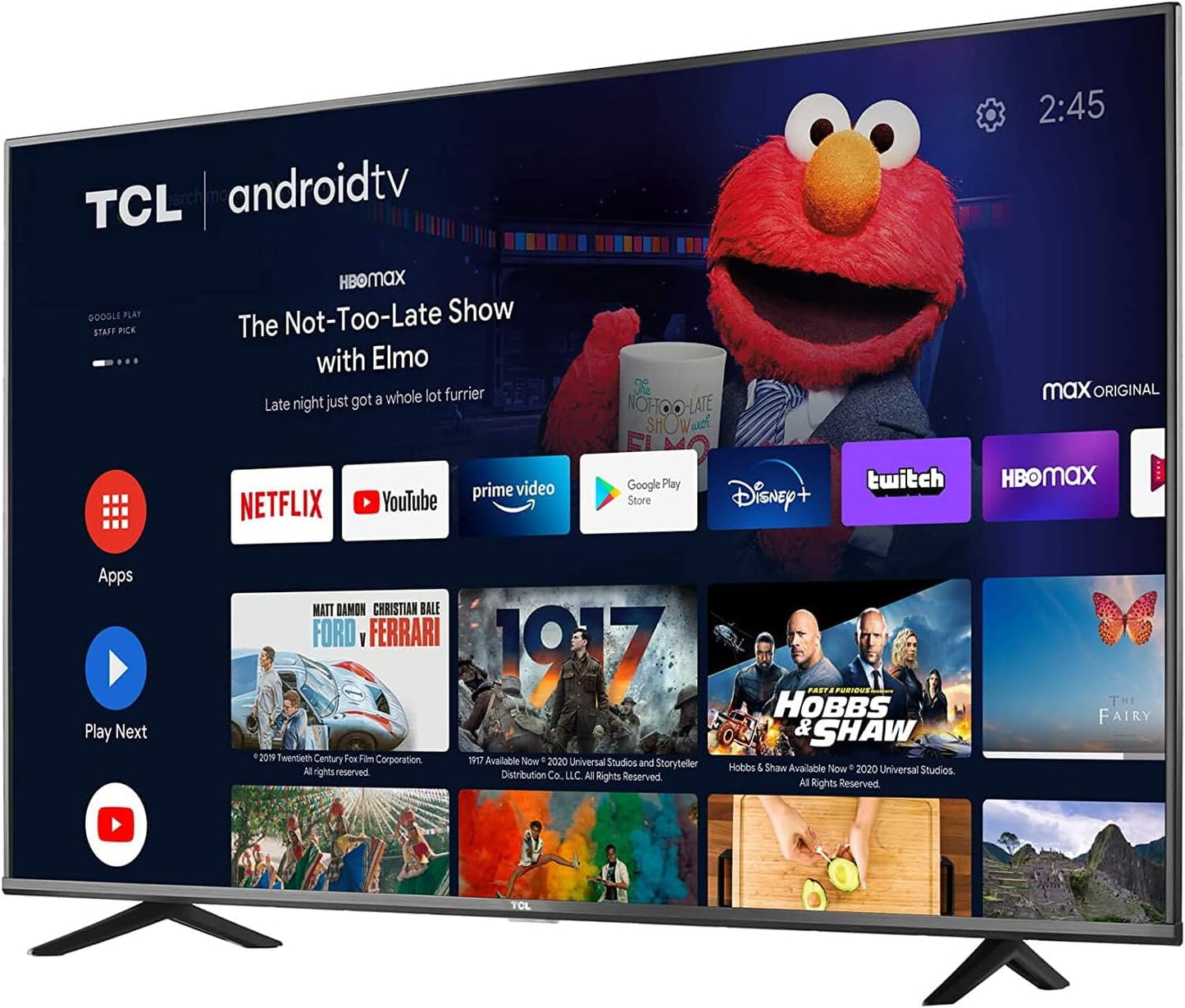 TCL 43S434 43-inch 4K UHD HDR Android Smart TV