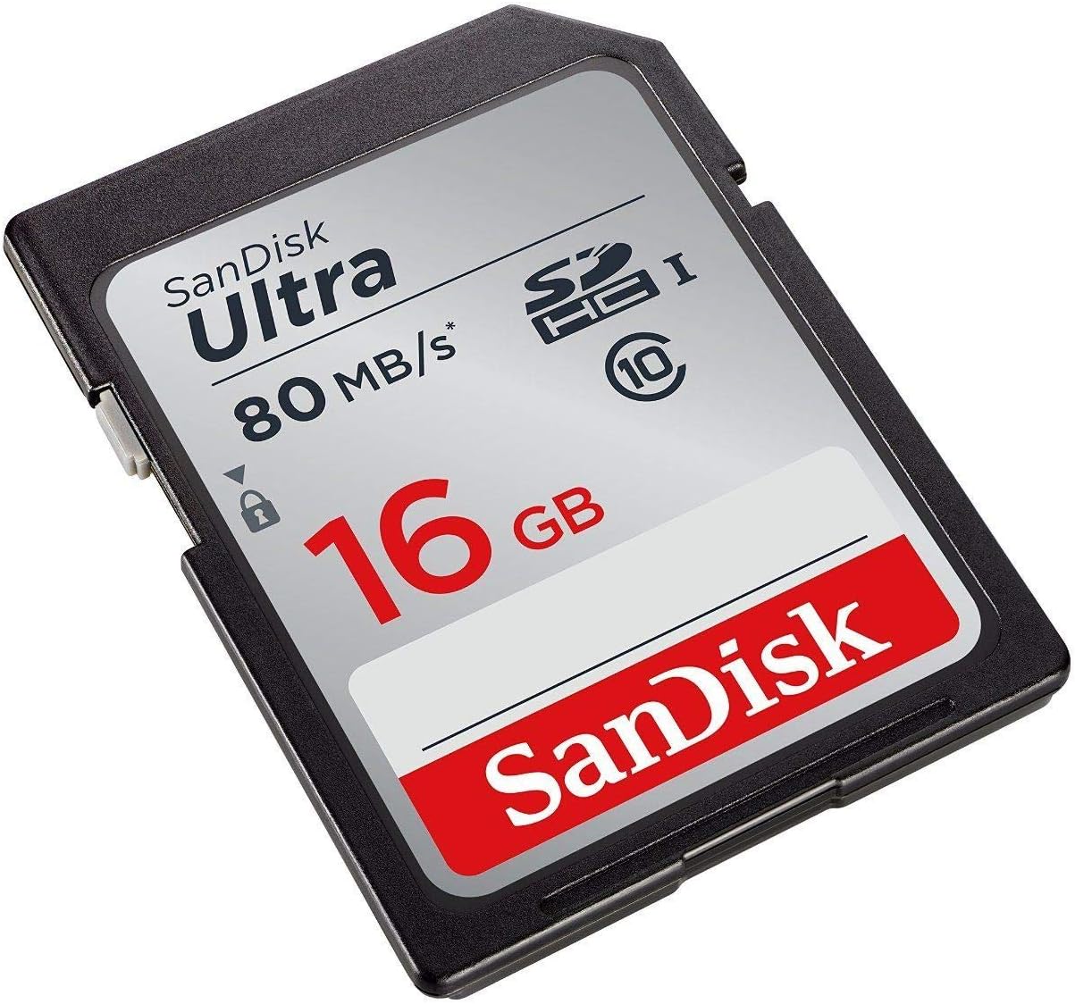 SanDisk SDSDUNC-016G-GN6IN Ultra 16GB SDHC Memory Card - 80MB/s