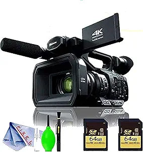 Panasonic AG-UX180PJ8 4K Professional Camcorder Bundle
