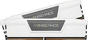 Corsair CMK32GX5M2B5600C40W Vengeance 32GB DDR5 5600MHz White — main product image