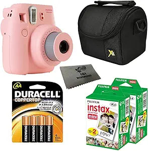 Fujifilm Instax Mini 8 Instant Film Camera Set (Pink)