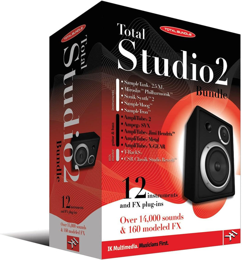 IK Multimedia IKBOXTB2HCD Total Studio 2 Software — main product image