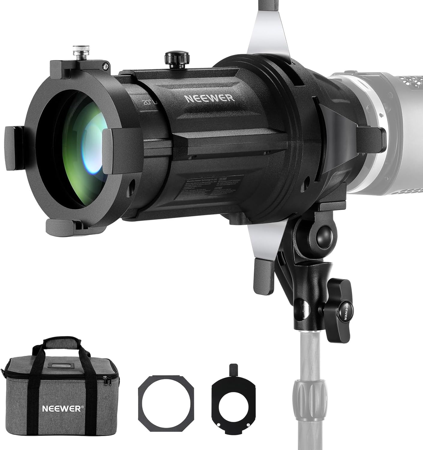 Neewer 10105044 Spotlight Snoot for MS Series LED Light