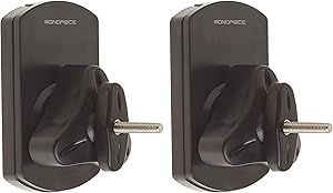 Monoprice 111410 Speaker Wall Mount Brackets - Low Profile Pair