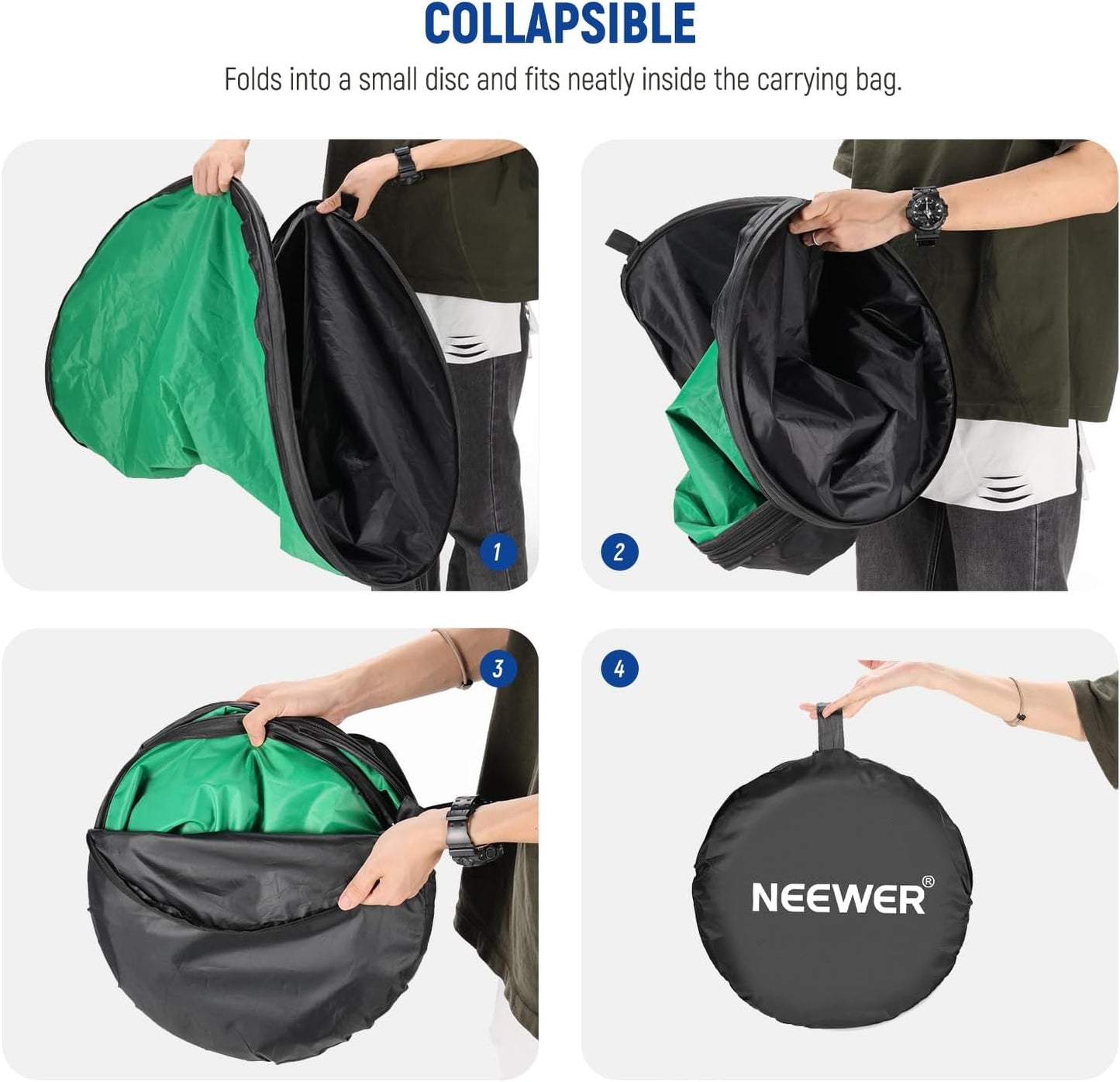 Neewer 10102405 43" 7-in-1 Photography Reflector