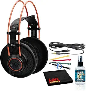 AKG K712 PRO Open-Back Studio Headphones Bundle
