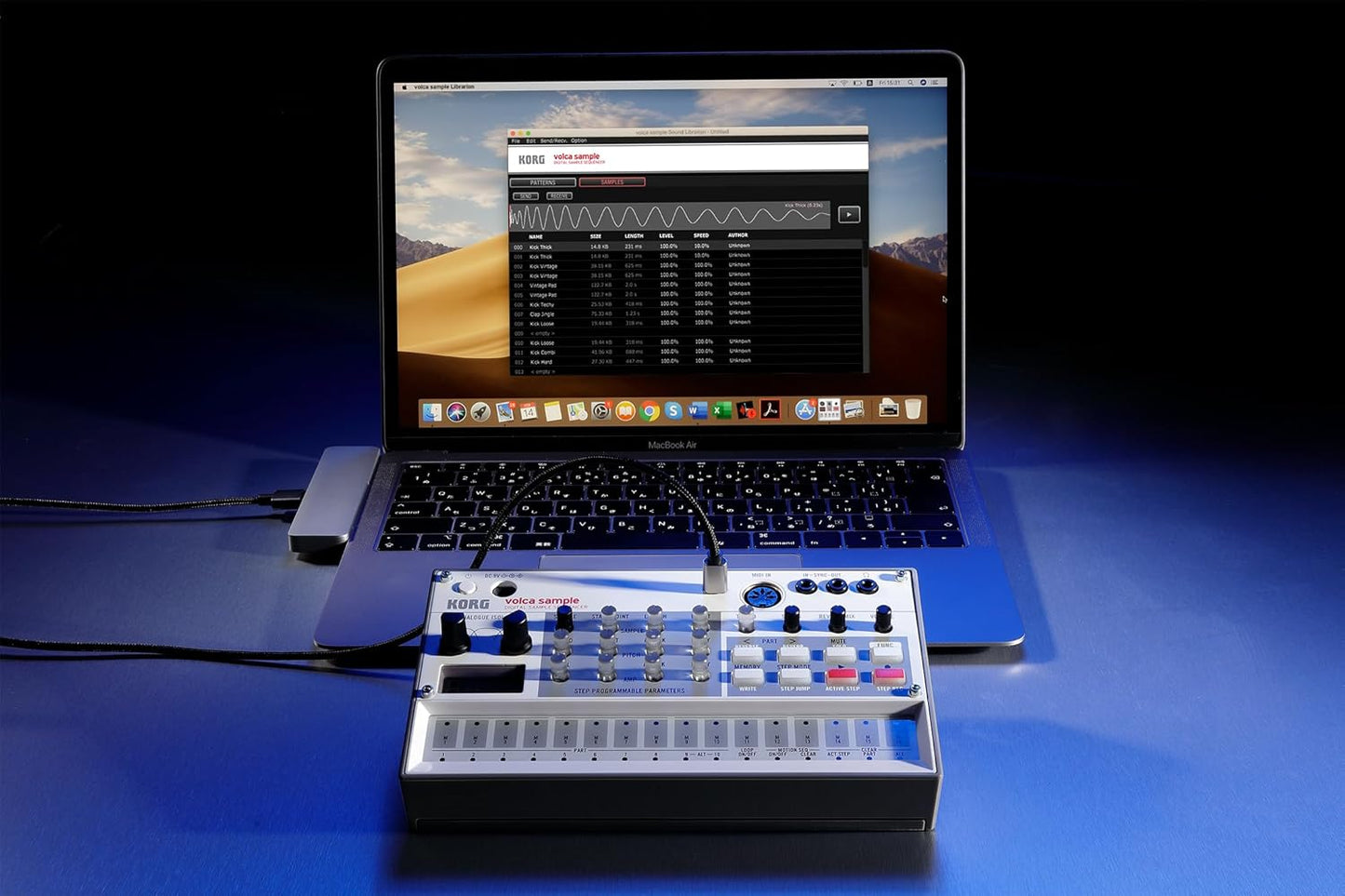 Korg VOLCASAMPLE2 Digital Sampler Portable Beat Machine