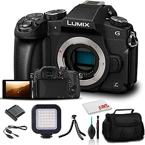 Panasonic DMC-G85 Lumix Mirrorless Camera Bundle — main product image