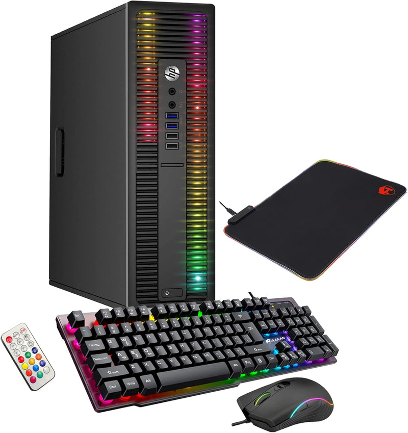 HP ProDesk i5 RGB Gaming PC SSD WiFi (Renewed) — main product image