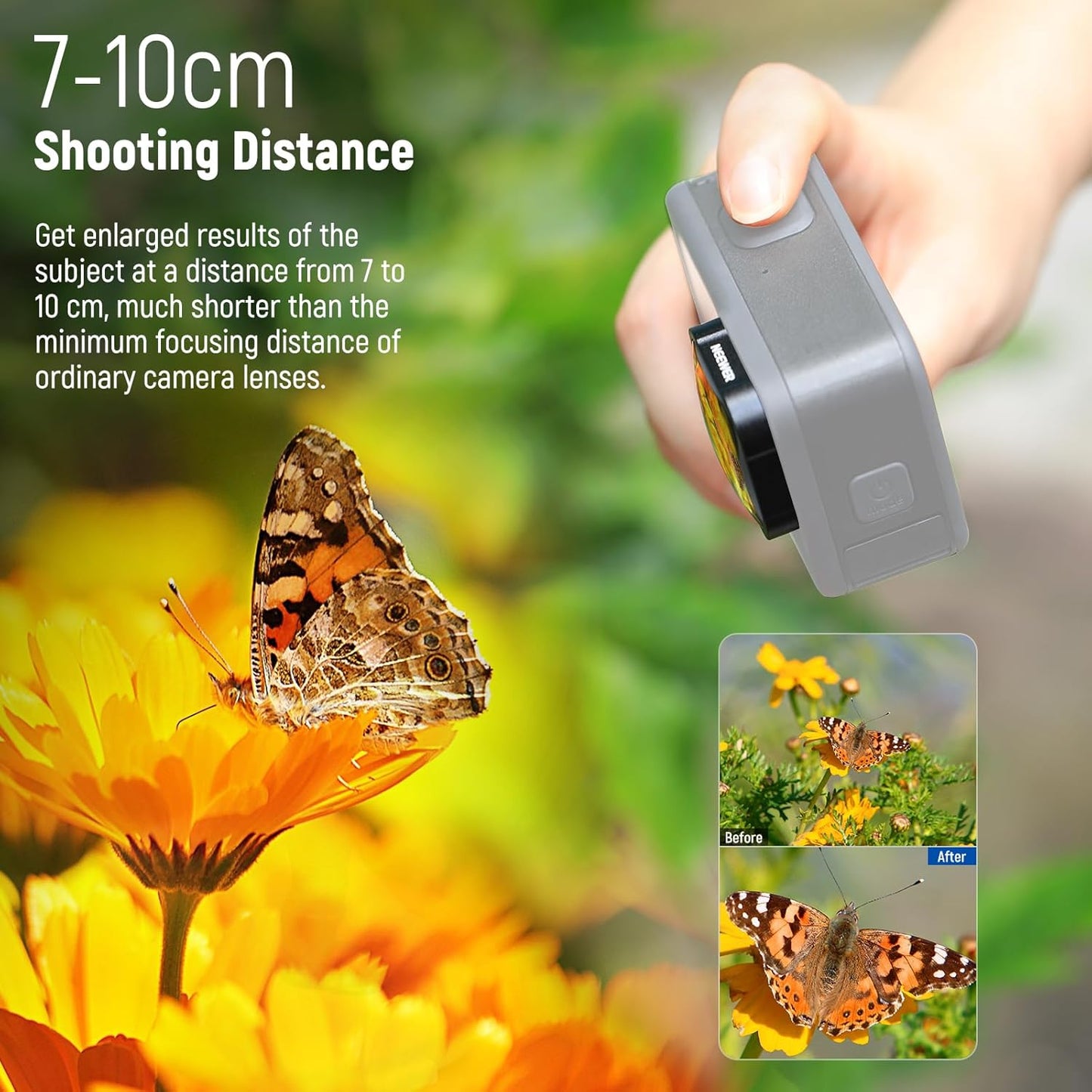 Neewer 10102499 15X Macro Lens GoPro Hero