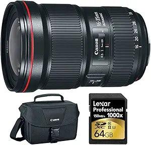 Canon 0573C002 EF 16-35mm f/2.8L III USM Lens Bundle