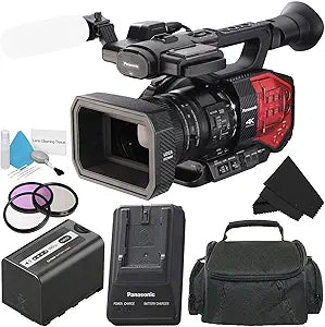 Panasonic AG-DVX200PJ 4K Professional Camcorder Bundle