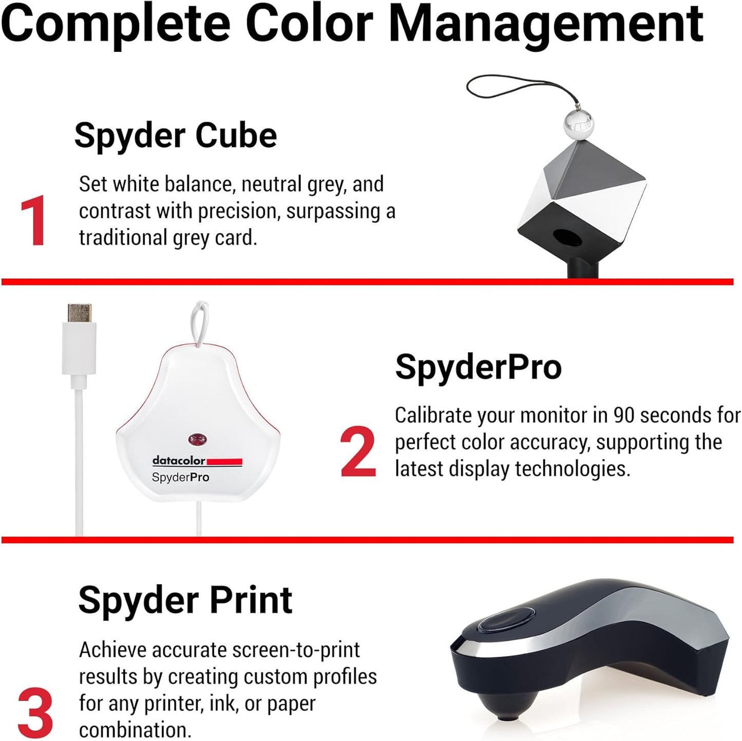 Datacolor SPK-PR124 Spyder Print Studio Photo Color Kit
