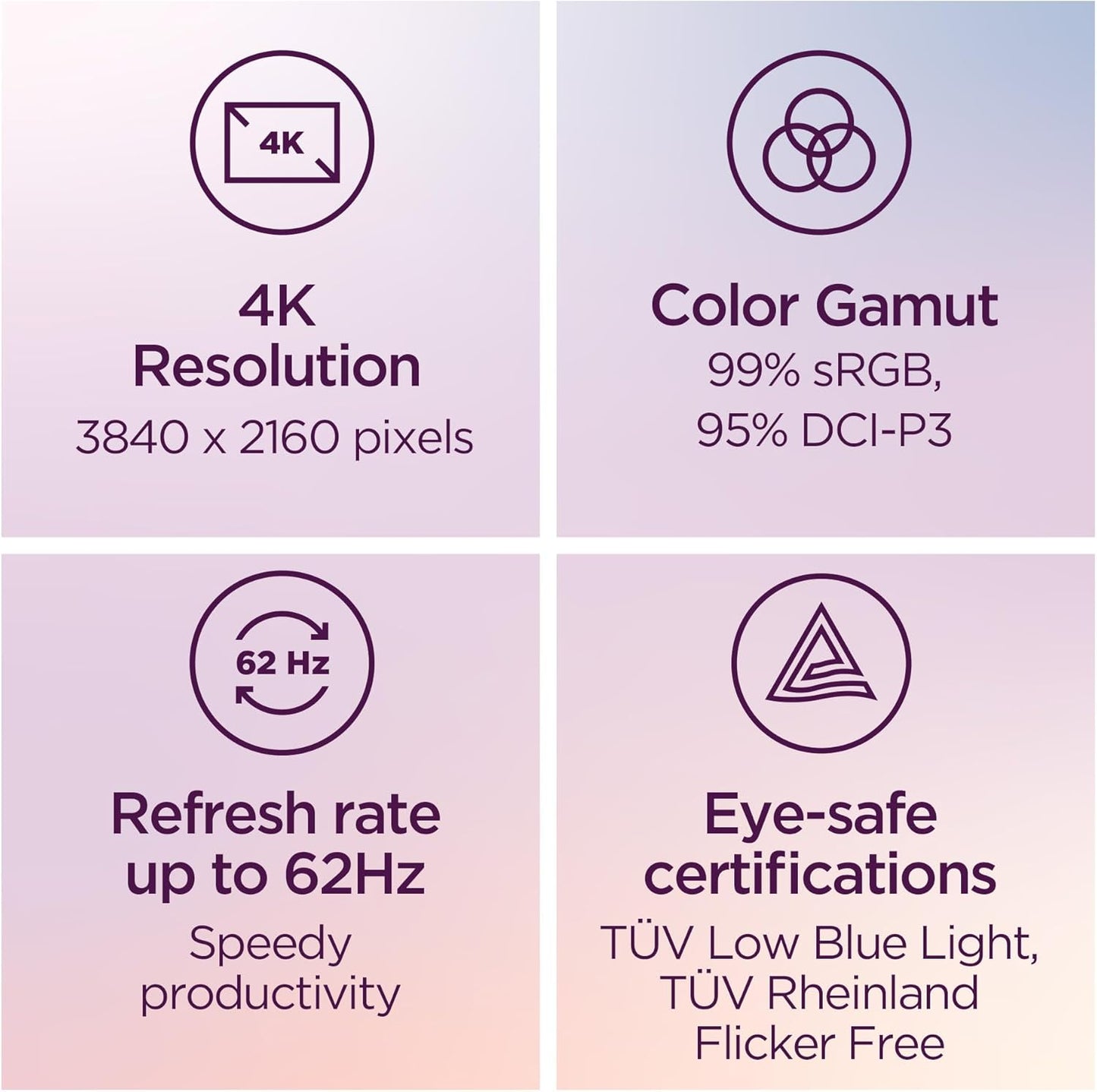 Lenovo 67C3GCC4US N27p 27" 4K USB-C Monitor