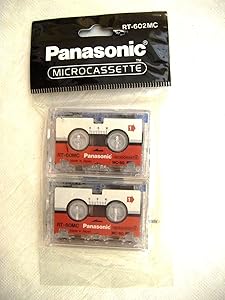 Panasonic RT-60/2MC Microcassette - 2 Pack Audio Tape — main product image