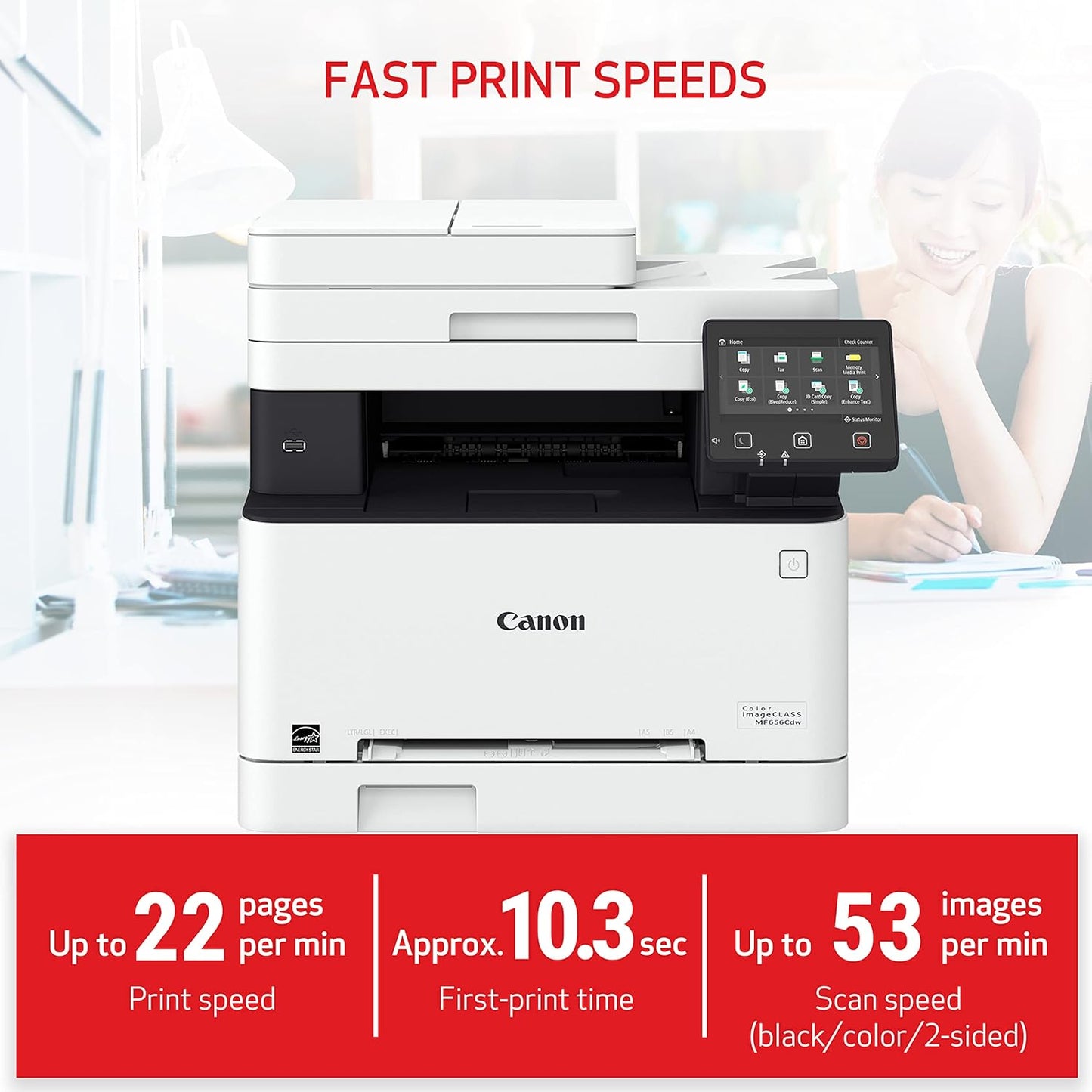Canon 5158C002 imageCLASS MF656Cdw Color Laser Printer