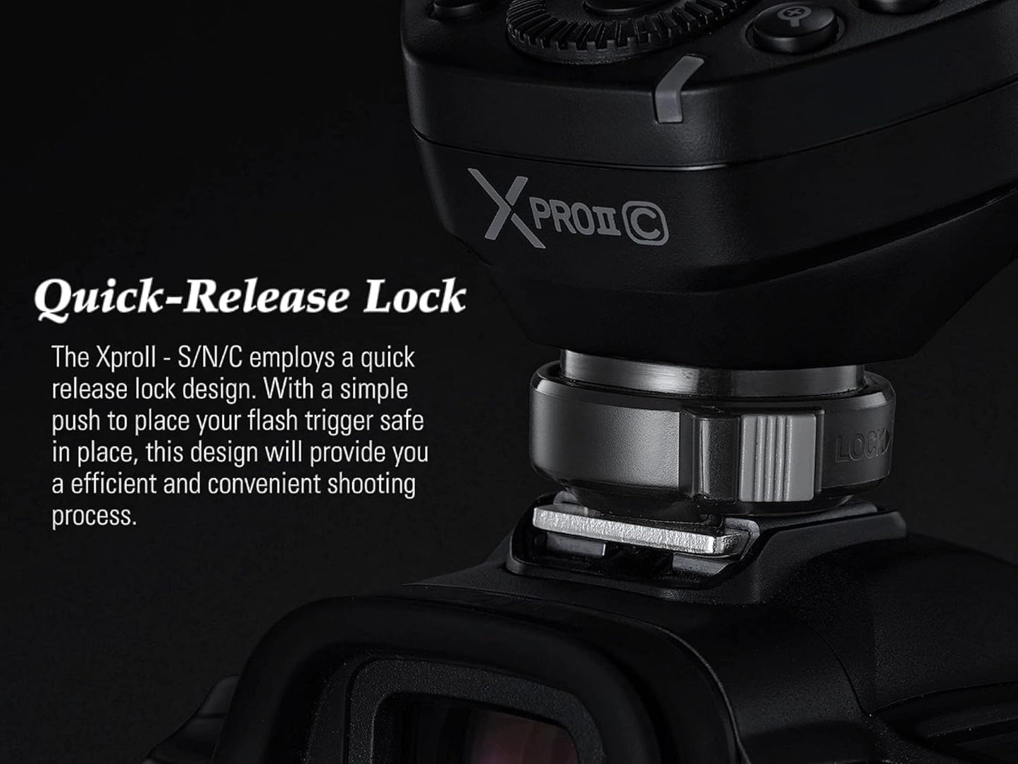 Godox XPROII-C TTL Wireless Flash Trigger for Canon